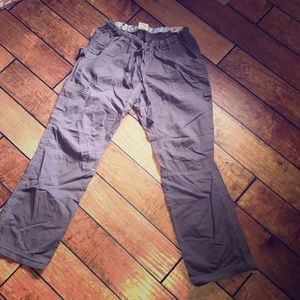 Koi Chocolate Brown Scrub Pants Size Medium